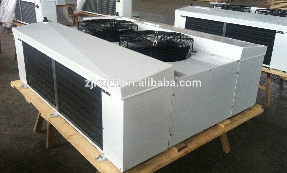 Efficient Energy Saving Double Side Wind Blown Air Cooled Evaporator For Refrigeration Industrial Cold Room