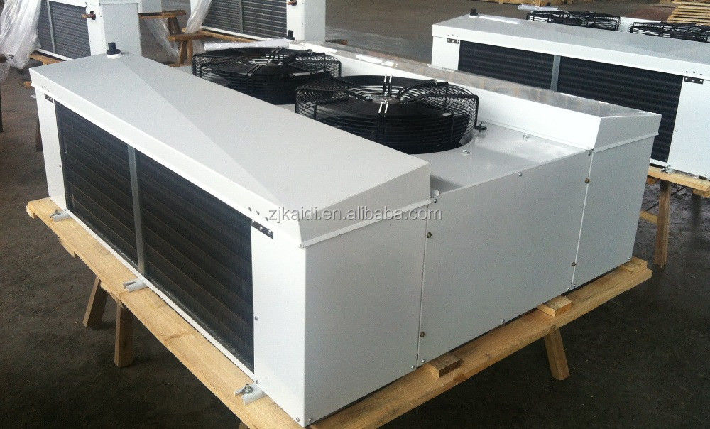 50HZ Electric Defrost Refrigeration Cold Storage Condensing Unit Double Side Blowing