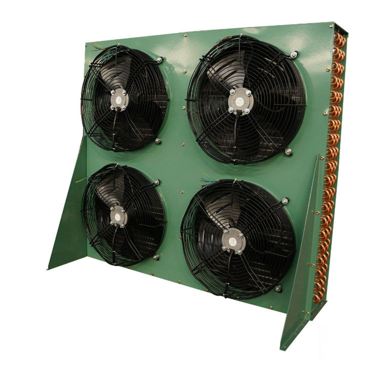 ODM  Copper Tube Cool Room Compressor Condensing Unit 4 Fans Fin Type