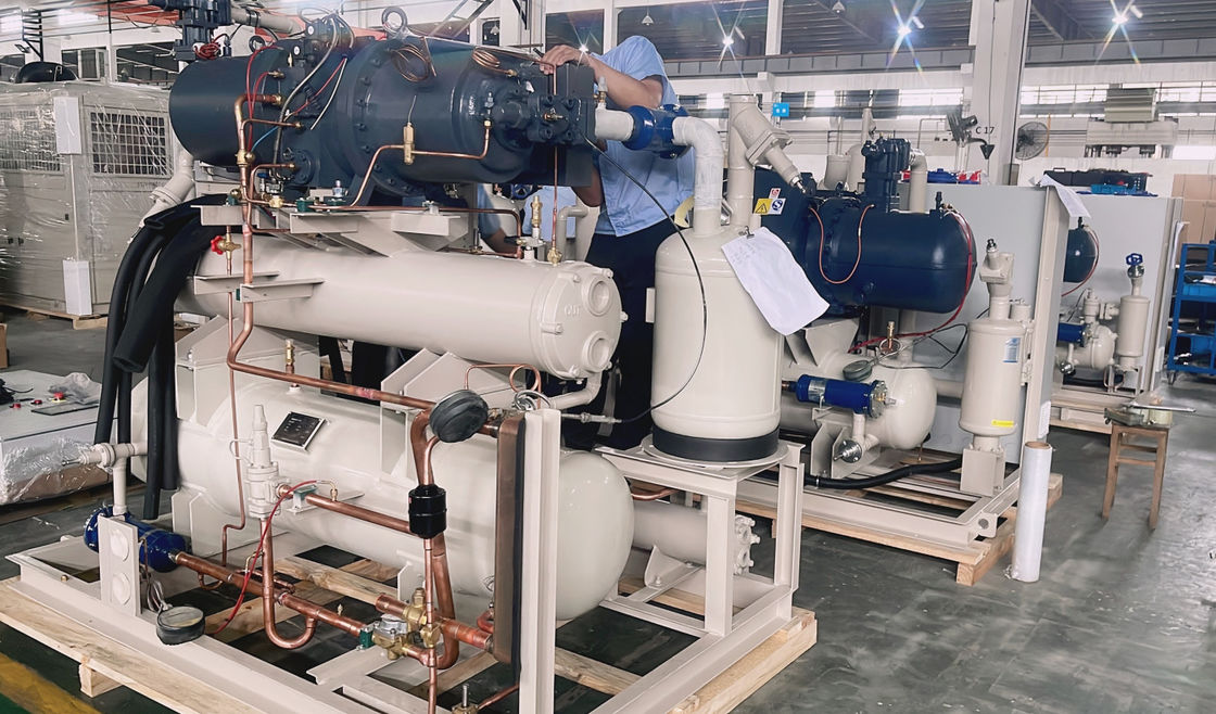 Kaideli Refrigeration Water Cooled Condensing Unit White Color Chiller
