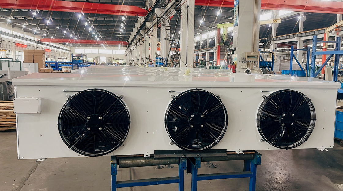 High-Efficiency Ceiling-Mounted Air Cooler with IP65 Waterproof Junction Box and 23bar Pressure Test for Commercial Use