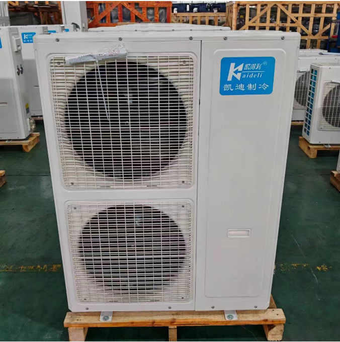 High sheet metal strength, complete protective measures, economical and environmentally friendly, compression condensing unit that can adapt to a maximum temperature of 45 ℃
