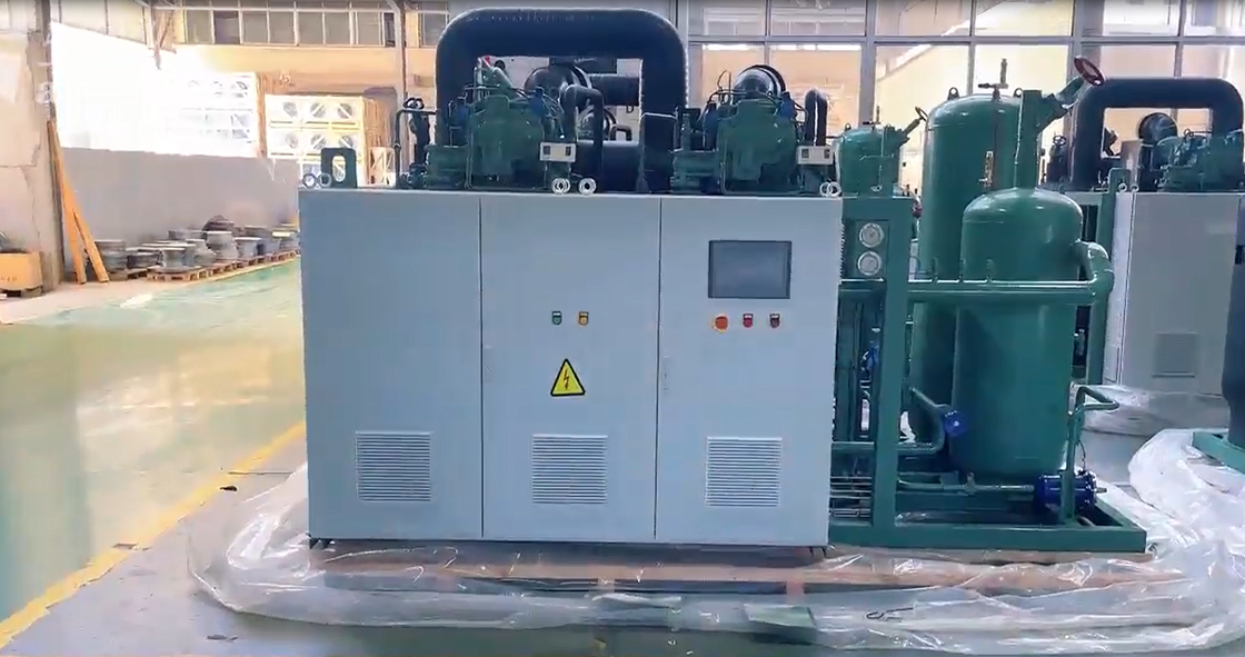 semi-hermetic screw condensing unit