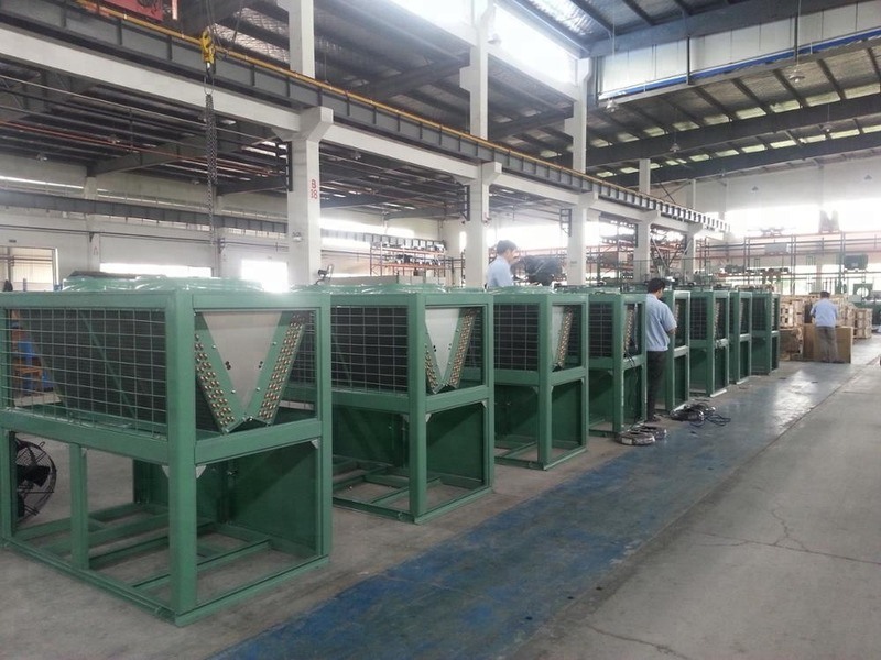 Oem Service YES 380V/50HZ Cold Room Condensing Unit with Air-cooled Evaporator Type