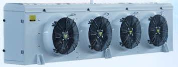 Excellent Air Guiding Effect Coolroom Evaporator with Large Arc High Air Tube and Low Heat Transfer Temperature Difference