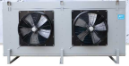 EN Series Large Ceiling-Type Air Cooler with 50x50mm Aligned Tube Pattern 6-Pole External Rotor Fan and Copper Tube Aluminum Fin